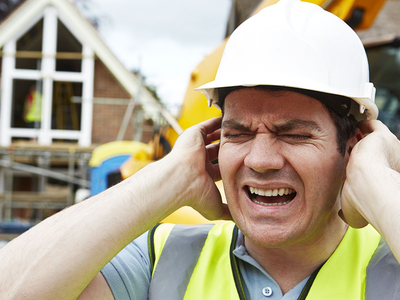 Hearing protection – Do not remove it, even briefly, in high noise environments!