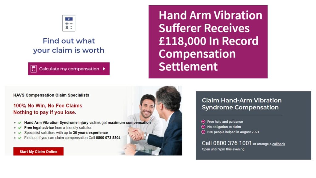 The ‘no win no fee’ risk to employers for hand arm vibration syndrome (HAVS) claims, and what the REAL costs may be